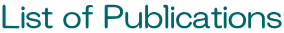 List of Publications 